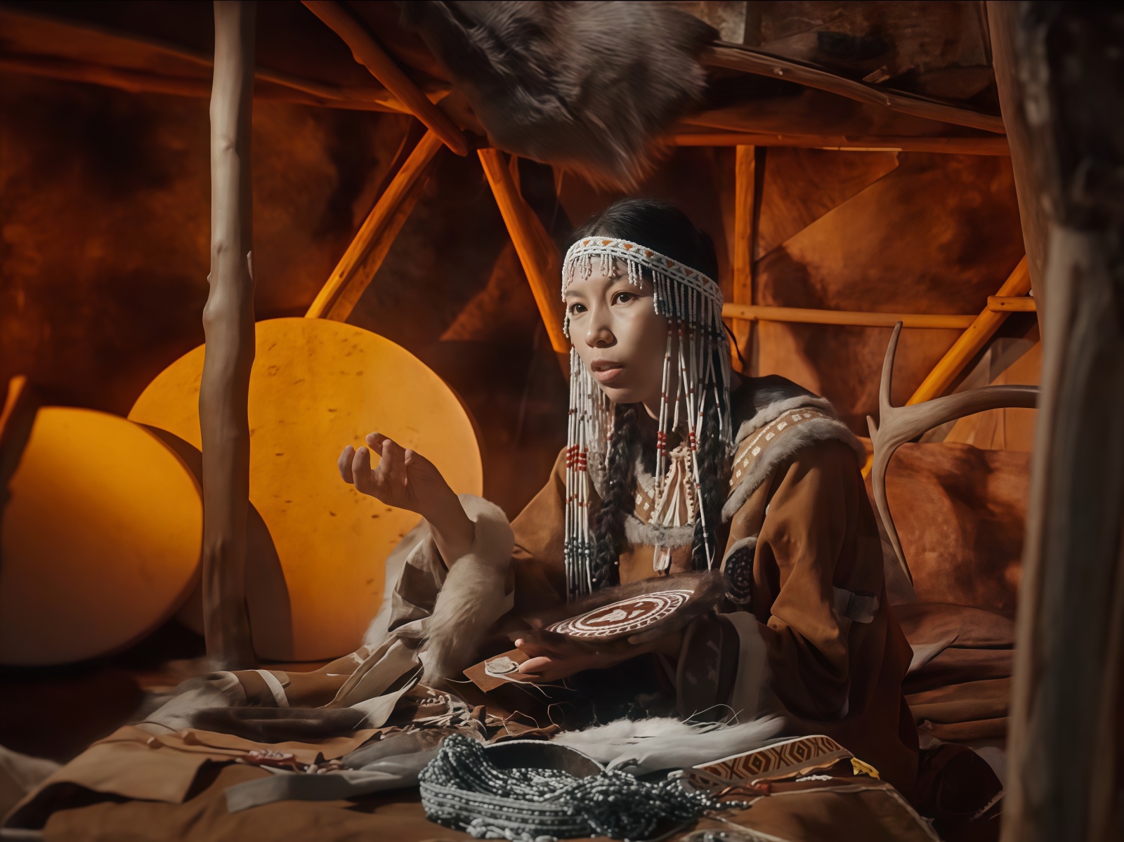 Стоп-кадр из шестой серии цикла «Народные художественные промыслы»